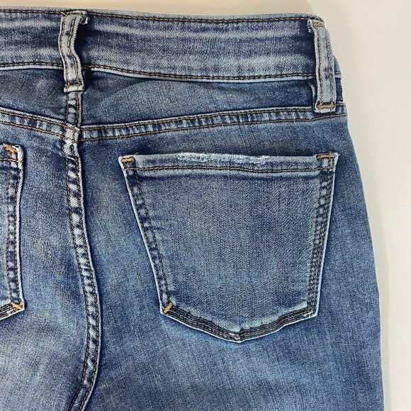 Silver Jeans Aiko Ankle Skinny Women's Size 27 (27 x 27) Mid Rise Rough Hem - Picture 10 of 12